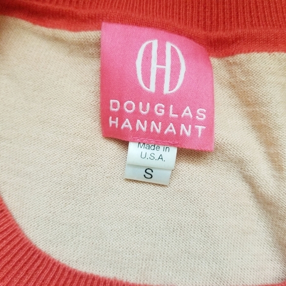 DOUGLAS Hannat Wool Cashmere Silk Sweater Sz Small - Picture 3 of 7